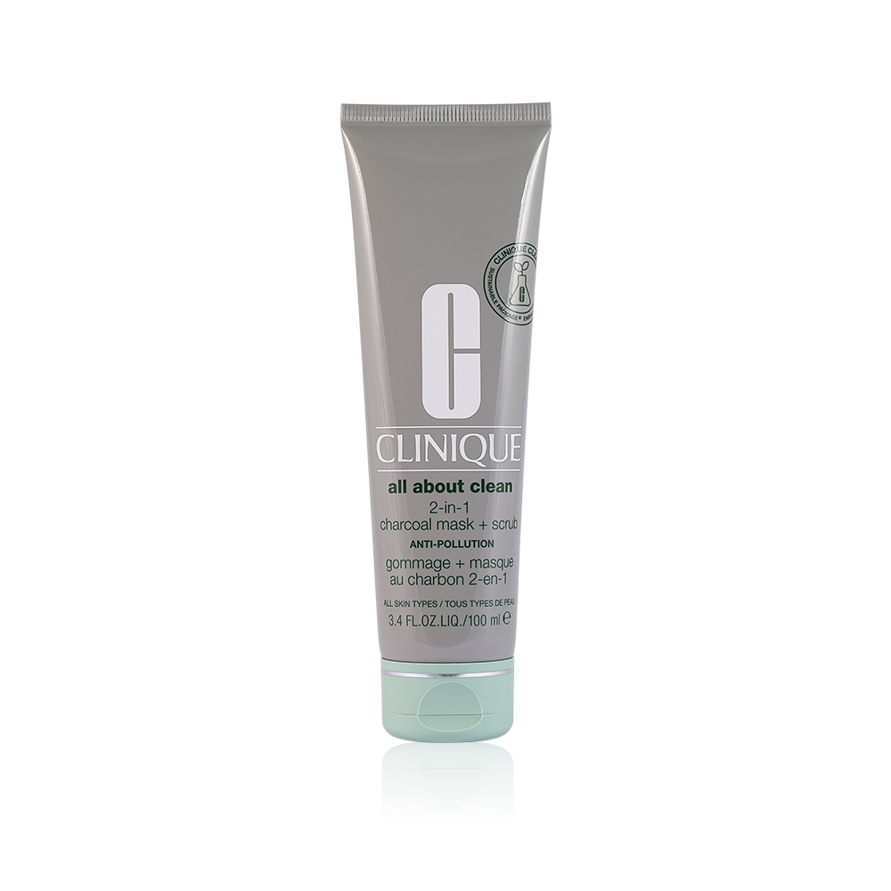 Clinique All About Clean 2-in-1 Charcoal Mask + Scrub 100 ml