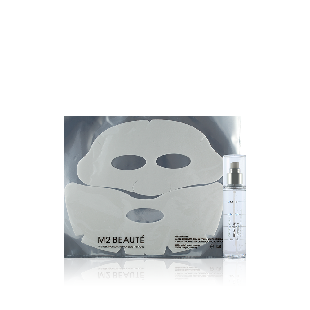 M2 Beaute Ultra Pure Solutions Hybrid Second Skin Mask Brown Alga