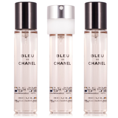 Chanel Bleu de Chanel Eau de Toilette Nachfüllungen 3 x 20 ml