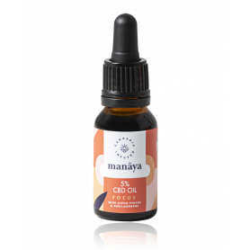 Manaya Focus 5% CBD Oil 15 ml