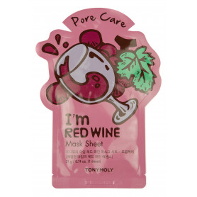 TONYMOLY I'm Red Wine Pore Care Mask Sheet 21 g