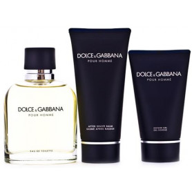 Dolce & Gabbana Pour Homme D&G (EdT 125 ml + AS 100 ml + SG 50 ml) Set