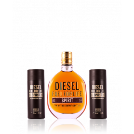 Diesel Fuel for Life Spirit Eau de Toilette 75 ml + SG 2 x 50 ml Set