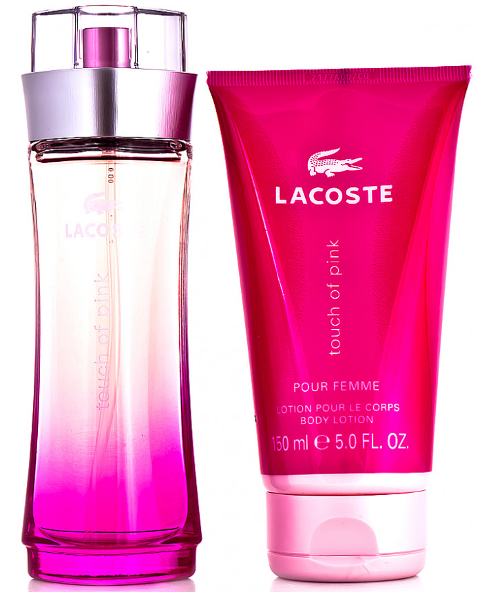 lacoste touch of pink edt 90ml