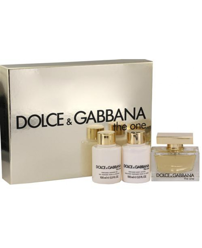 Dolce & Gabbana The One Eau de Parfum 75 ml + BL 100 ml + SG 100 ml Set Perfumetrader