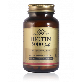 Solgar Biotin 5000µg Pflanzliche Kapseln 50 st