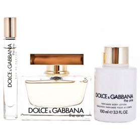 Dolce & Gabbana The One Eau de Parfum 75 ml + EdP 7,4 ml + BL 100 ml Set