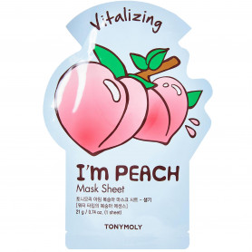 TONYMOLY I'm Peach Vitalizing Mask Sheet 21 g