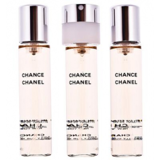 Chanel Chance Eau De Toilette 3 X Ml Nachfullungen Perfumetrader