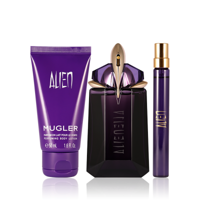 Thierry Mugler Alien Eau de Parfum 60 ml + 10 ml + BL 50 ml Set Thierry Mugler Alien Eau de Parfum 60 ml + 10 ml + BL 50 ml Set