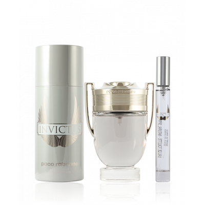 Paco Rabanne Invictus Eau De Toilette 50 Ml Edt 10 Ml Deospray 150 Ml Set huismerk kopen in de aanbieding Paco Rabanne Invictus Eau De Toilette 50 Ml Edt 10 Ml Deospray 150 Ml Set huismerk kopen in de aanbieding