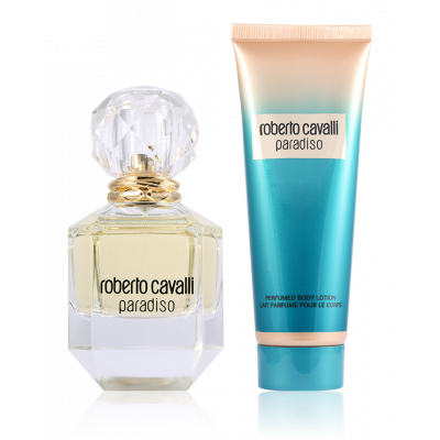 Roberto Cavalli Paradiso Eau De Parfum 50 Ml Bl 75 Ml Set huismerk kopen in de aanbieding Roberto Cavalli Paradiso Eau De Parfum 50 Ml Bl 75 Ml Set huismerk kopen in de aanbieding