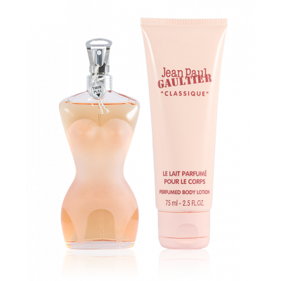 Jean Paul Gaultier Classique Eau De Toilette 50 Ml Bl 75 Ml Set huismerk kopen in de aanbieding Jean Paul Gaultier Classique Eau De Toilette 50 Ml Bl 75 Ml Set huismerk kopen in de aanbieding