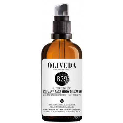 Oliveda Body Care B29 Activating Body Oil Rosemary Sage 100 ml