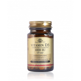 Solgar Vitamin D3 1000 IU (25µg) 100 st