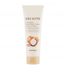 TONYMOLY Shea Butter Chok Chok Face & Body Cream 250 ml
