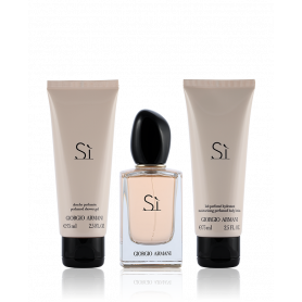 Giorgio Armani Si Eau de Parfum 50 ml + SG 75 ml + BL 75 ml Set