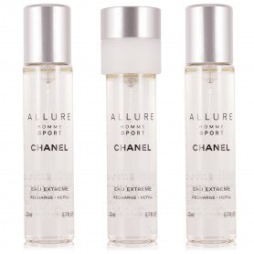 Chanel Allure Homme Sport Eau Extreme Nachfüllungen Eau de Parfum 3 x 20 ml