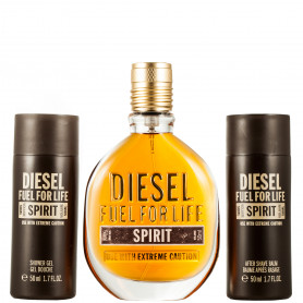 Diesel Fuel for Life Spirit Eau de Toilette 50 ml+SG 50 ml+ASB 50 ml