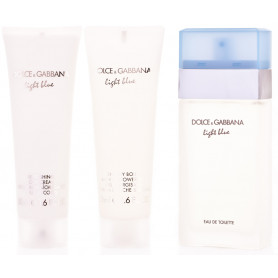 Dolce & Gabbana Light Blue Eau de Toilette 50ml + BL 50 ml + SG 50 ml Set