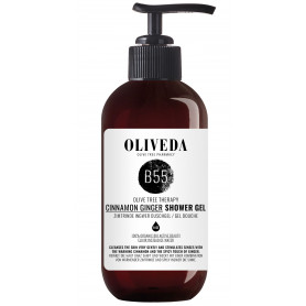 Oliveda Body Care B55 Relaxing Shower Gel Cinnamon Ingwer 250 ml